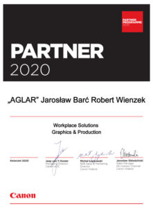  Aglar - Autoryzowany dealer Canon 
